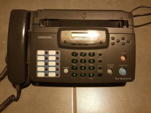 SAMSUNG THE GENIUS 900 DIGITAL ANSWERING SYSTEM FAX MACHINE