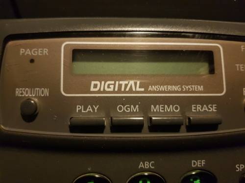 SAMSUNG THE GENIUS 900 DIGITAL ANSWERING SYSTEM FAX MACHINE