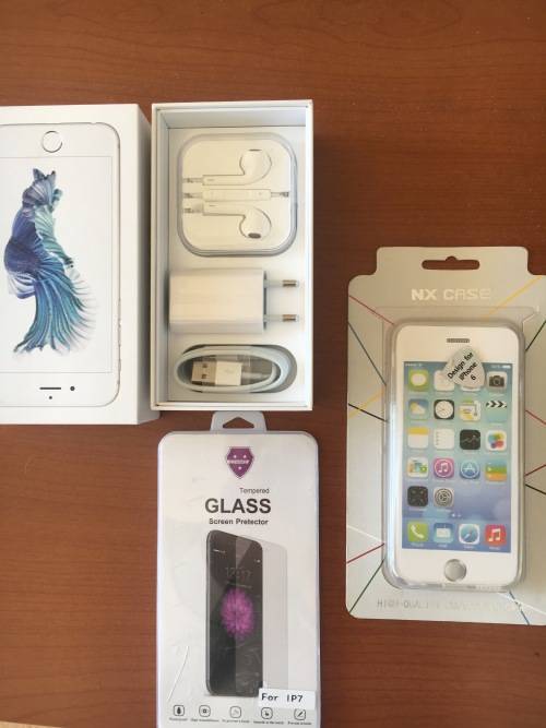 apple iPhone 6S, silver with 128 Gb