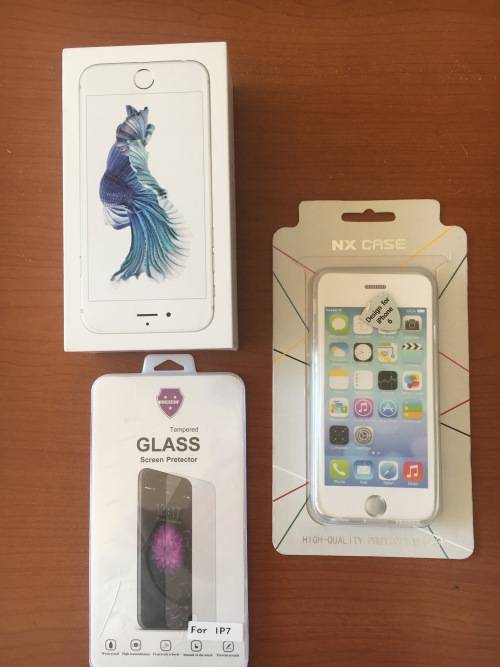 apple iPhone 6S, silver with 128 Gb