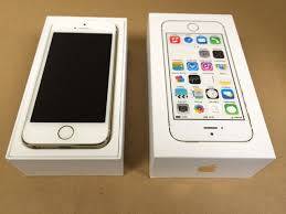 apple iPhone 5s silver with box and all accessories