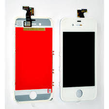 Apple LCD & Digitizer Assembly With Frame Replacement For iPhone 4S - White