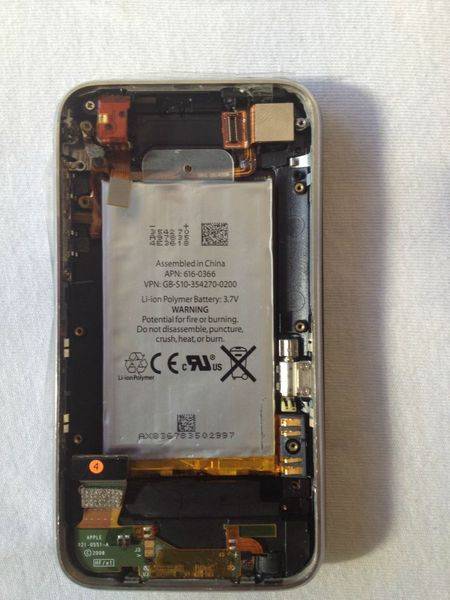 SALE: New complete back housing for Apple iPhone 3G, 16GB, black new