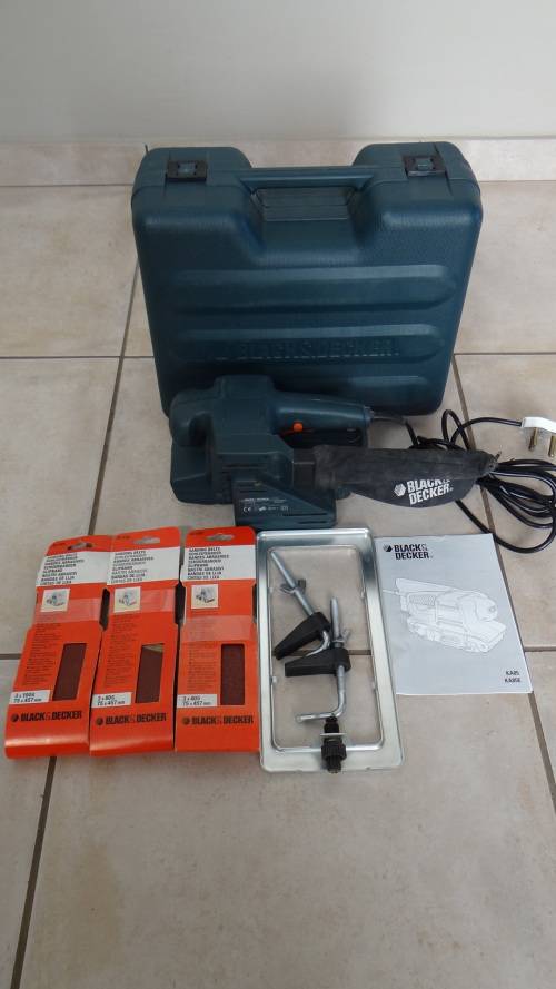 Belt Sander - Black and Decker KA85E Belt Sander