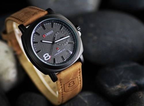 CURREN Luxury Men's Quartz Luminous Watch.