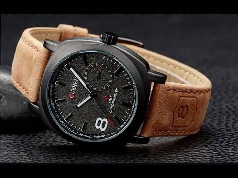 CURREN Luxury Men's Quartz Luminous Watch.