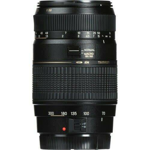 Tamron Zoom Telephoto AF 70-300mm f/4-5.6 Di LD Macro Autofocus Lens for Canon EOS
