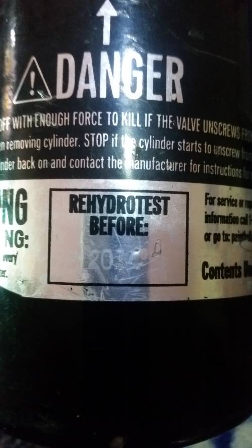Paintball Marker CO2 Cylinder 20oz
