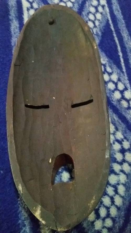 Mask Wooden Carved African