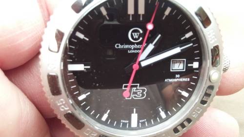 watches christopher ward swiss movement t3 kingfisher quartz water resistant uk made collector piece