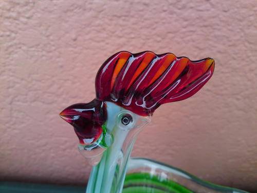 Glass Chickenette Rooster Thingy