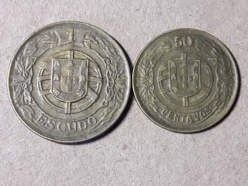 2 x PORTUGAL COINS [High grade]