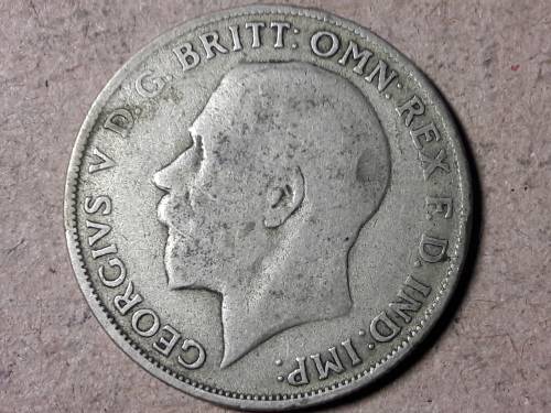 1921 SILVER BRITISH FLORIN