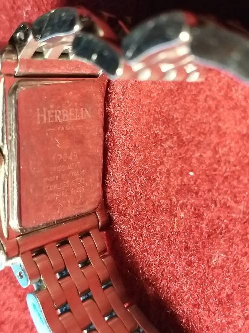 Vintage Limited Edition Michel Herbelin Diamond Antares Women`s Watch [22 Diamonds]