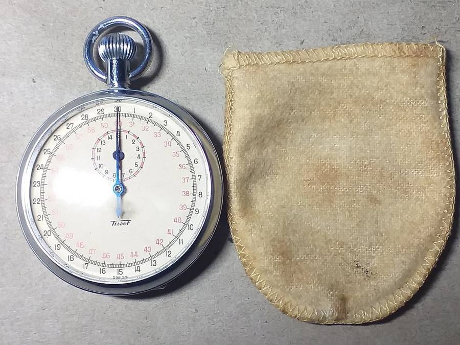 LOVELY TISSOT STOP WATCH IN WORKING CONDITION