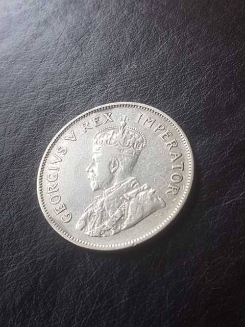 1936 SA UNION SILVER 2.5 SHILLINGS