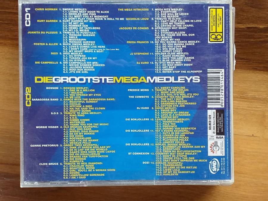 4 x CD's IN ORIGINAL CASES [One bid for all] See description.