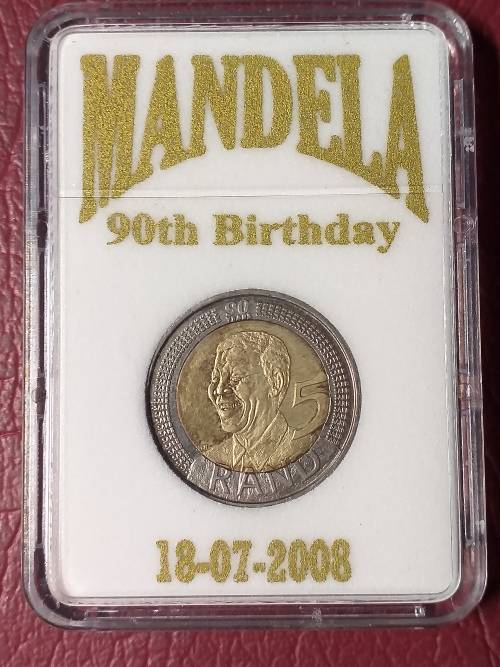 2008 RSA R5 MANDELA 90TH BIRTHDAY [MS]