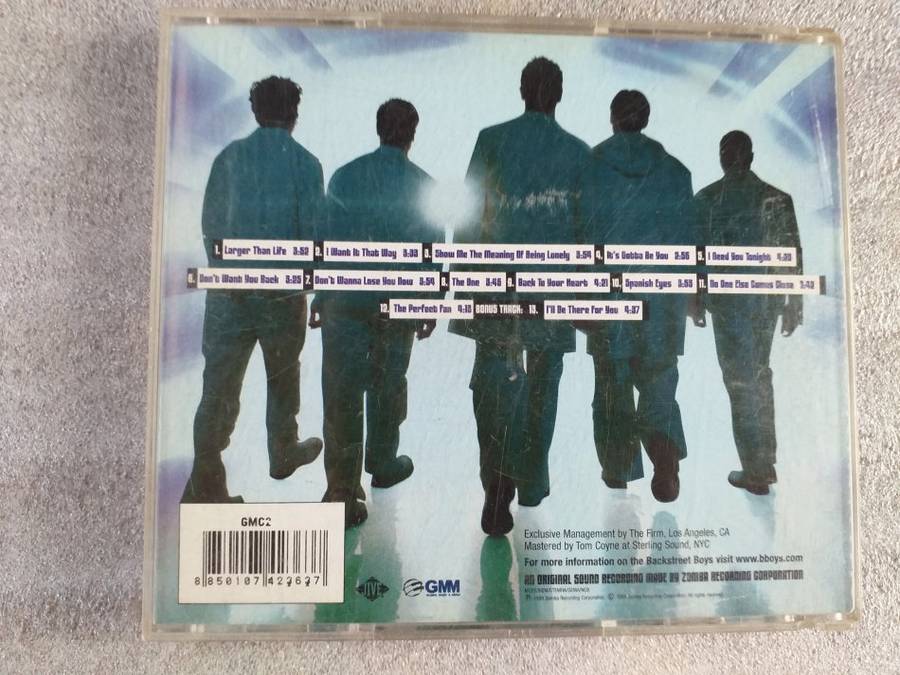 MILLENNIUM BACK STREET BOYS CD