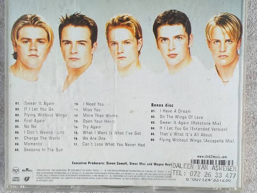 WESTLIFE SPECIAL EDITION DUBBLE CD