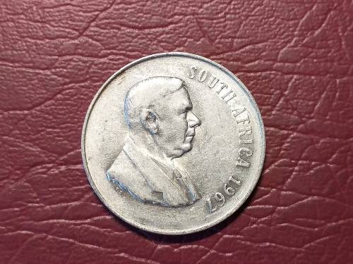 1967 RSA SILVER ONE RAND - [ENGLISH]