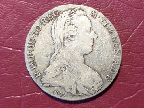 1780 MARIA THERESIA SILVER THALER