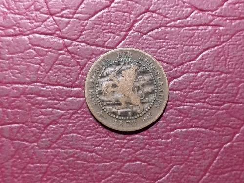 1878 NETHERLANDS 1 Cent - Willem III / Wilhelmina