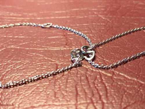 LOVELY GENUINE SOLID STERLING SILVER BRACELET