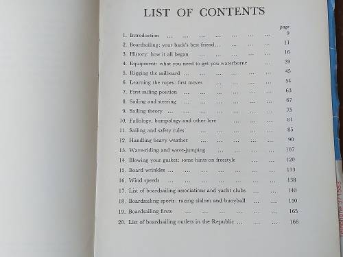 BOARDSAILING AFRICA THE COMPLETE GUIDE - BOB MOLLOY - [172 PAGES]