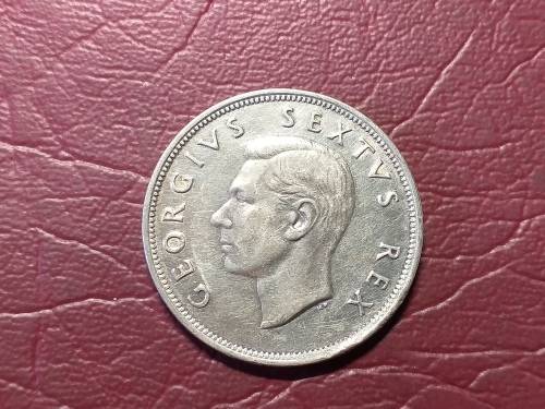 1952 SA UNION SILVER 2.5 SHILLINGS