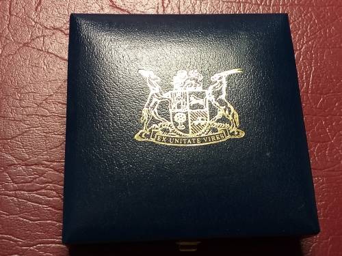 1991 RSA STERLING SILVER RAND - NURSING - PROOF IN SAM BOX