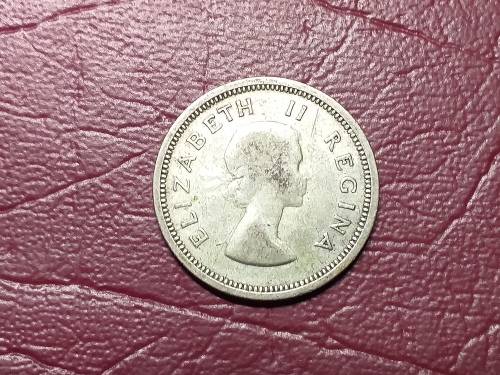 1958 SA UNION SILVER SHILLING