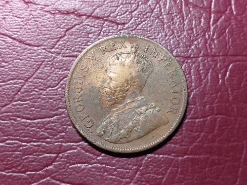 1924 SA UNION PENNY - [Filler coin]