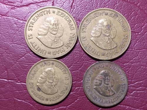 A LOT OF 4 RSA COINS - [Bid per coin to take all]