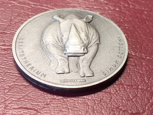 ZOO DVUR KRALOVE CZECHOSLOVAKIA MEDALLION - [28 g, Diameter 40 mm]