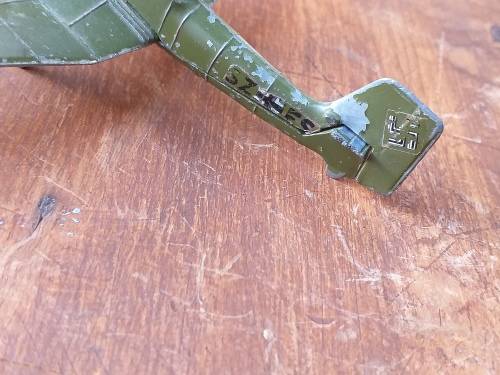 METAL AEROPLANE - [125 mm x 95 mm]