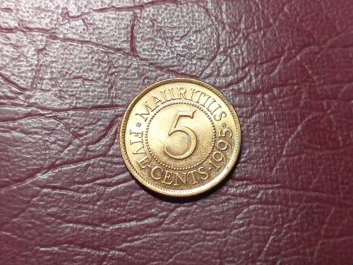 1995 MAURITIUS 5 CENT