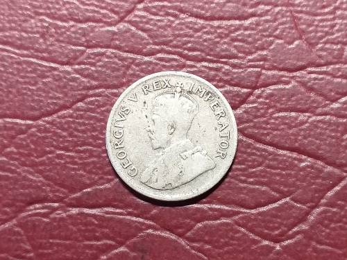1933 SA UNION SILVER 3 PENCE