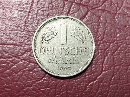 1950 GERMANY 1 Deutsche Mark