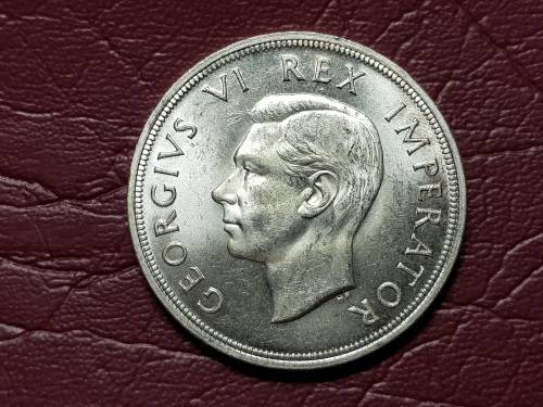 1947 SA UNION SILVER 5 SHILLINGS - [TO MY OPINION MINT STATE]