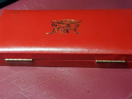 1974 RSA SHORT PROOF SET IN LONG PROOF SAM BOX