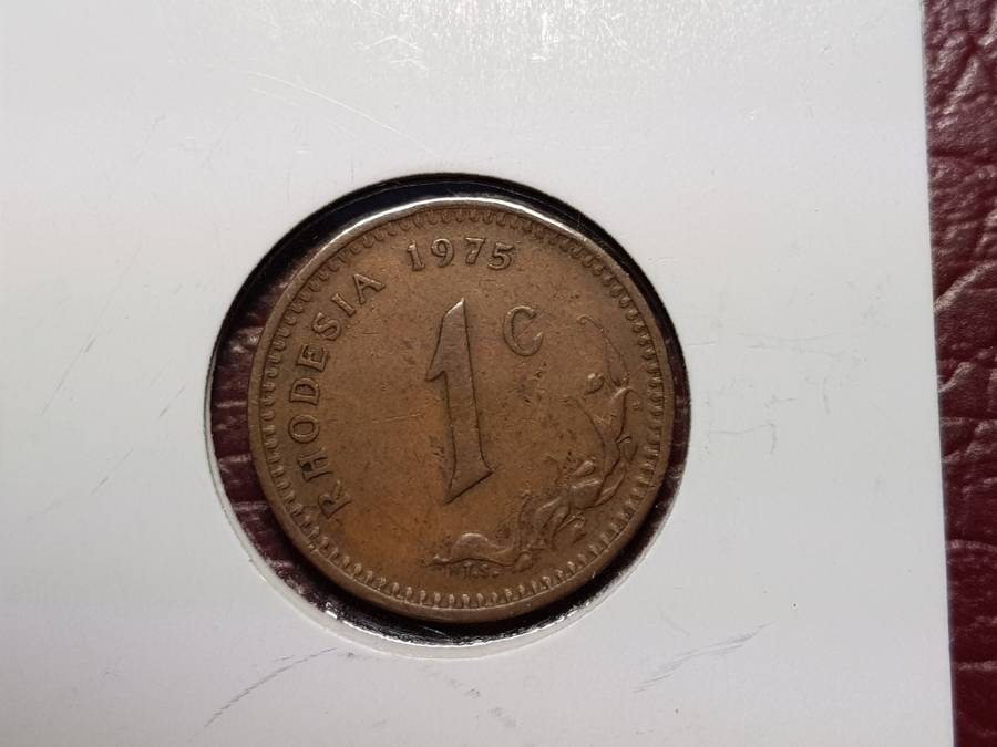 1975 Rhodesia 1 Cent