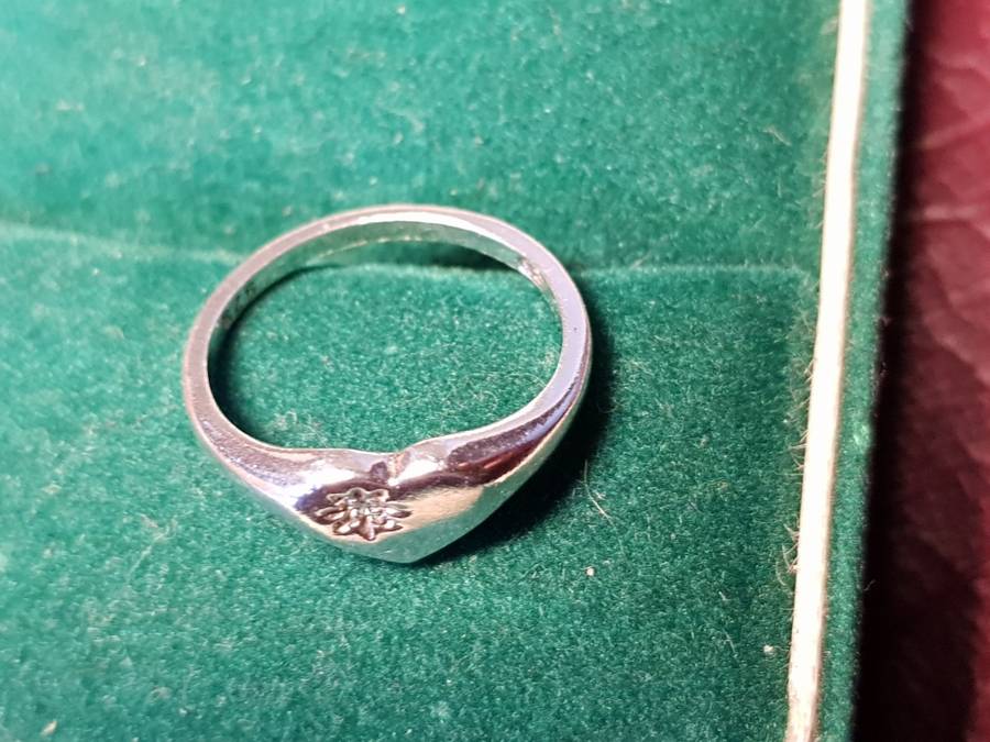 Lovely Genuine Solid Sterling Silver Toe Ring In Excellent Condition - [1,2 g]