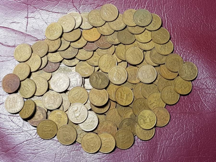 A Lot Of 130 RSA One Cent Coins - [Bid per coin to take all]