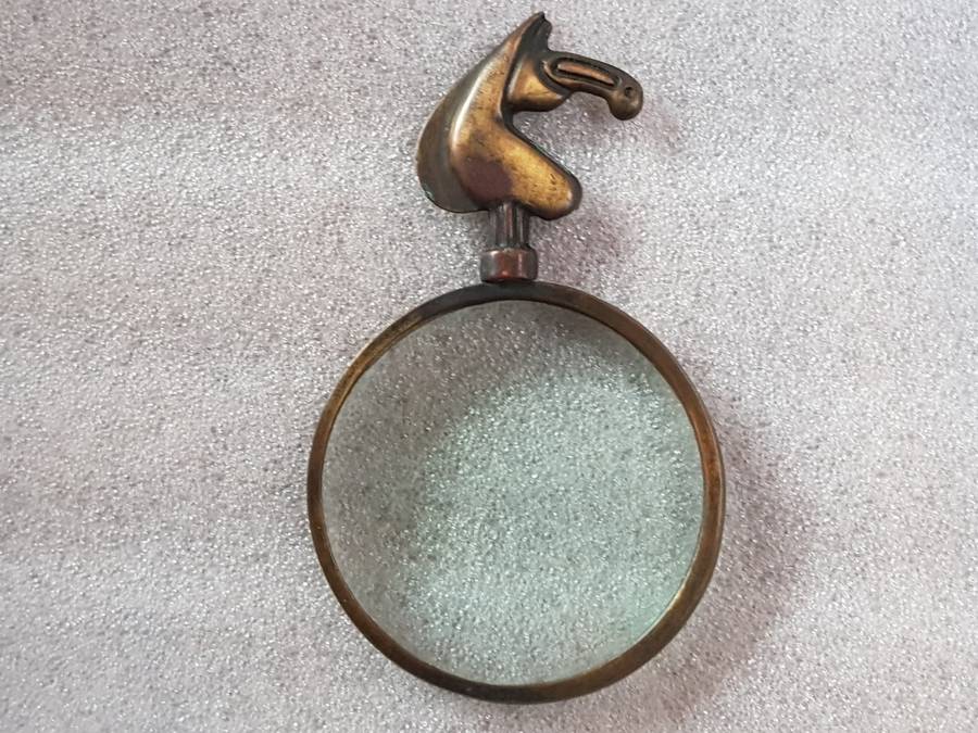Bronze Magnifying Glass