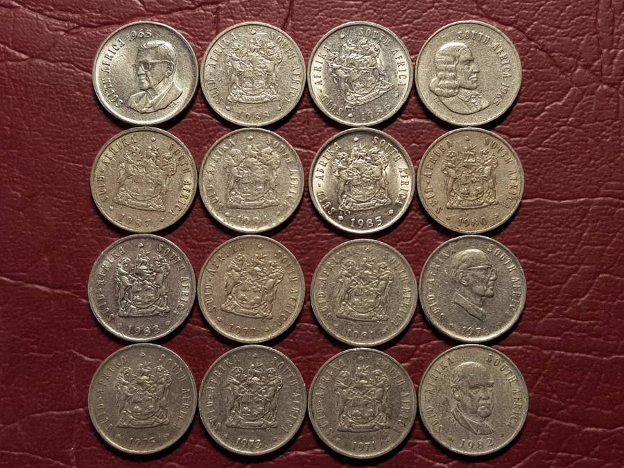 A Lot Of 16 RSA Nickel 5 Cents - Different Dates - [Bid per coin to take all]