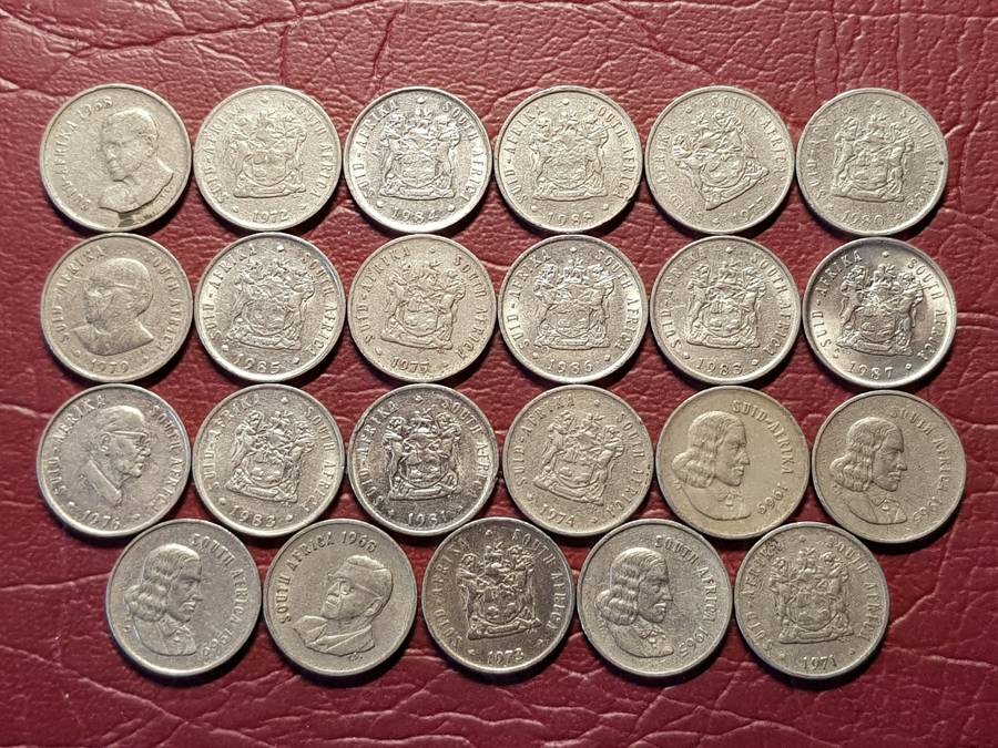 A Lot Of 23 RSA Nickel 5 Cents - Different Dates - [Bid per coin to take all]