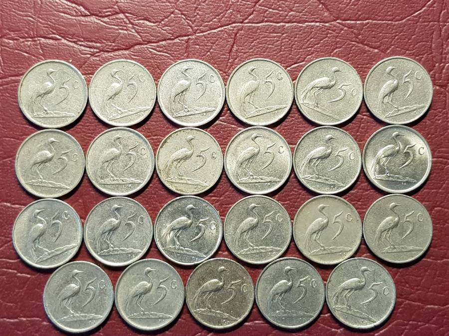A Lot Of 23 RSA Nickel 5 Cents - Different Dates - [Bid per coin to take all]