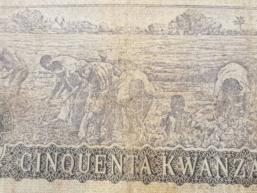 1976 Angola 50 Kwanzas