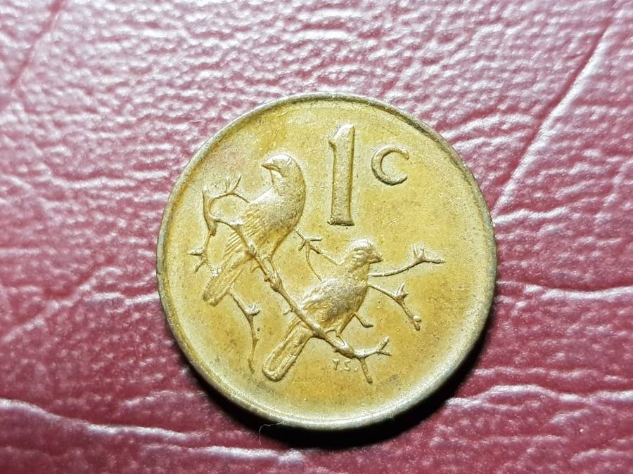 1987 RSA Bronze 1 Cent - Mint State